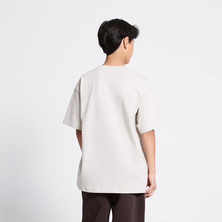 Oversized tee "Venice star" Beige
